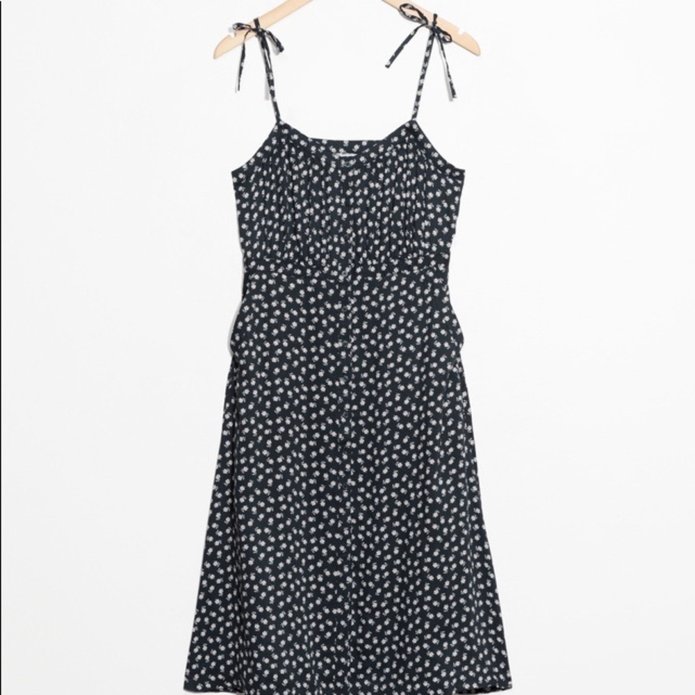 & Other Stories print cami dress